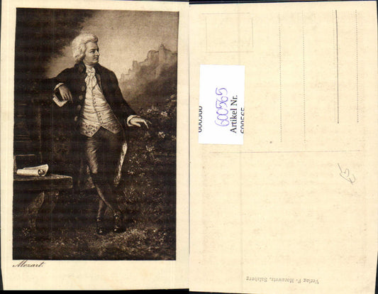 600565,Künstler Ak Komponist Mozart