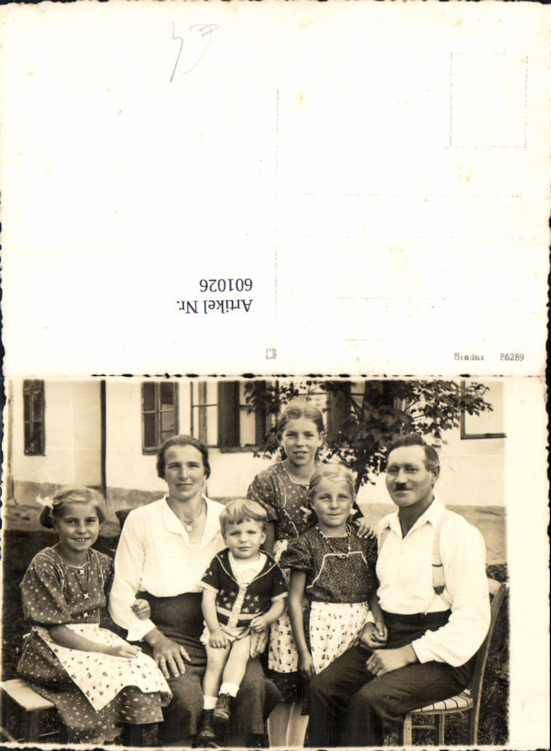 601026,Foto Ak Familie Portrait