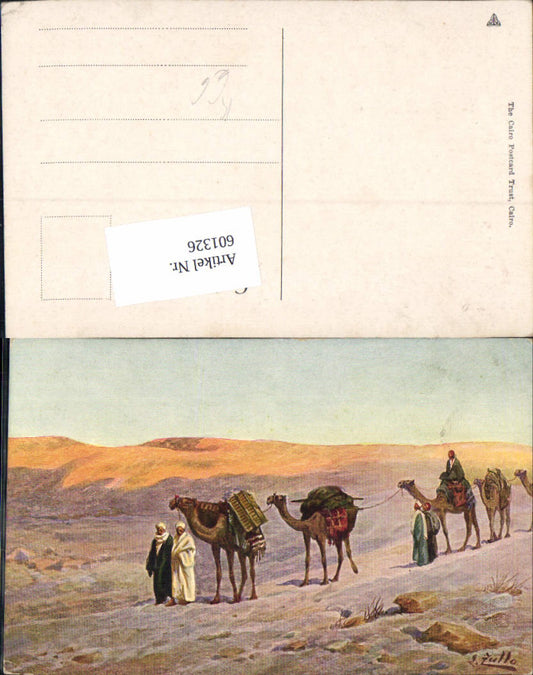 601326,Egypt S. Zullo Kamele Kamel Kairo Karawane