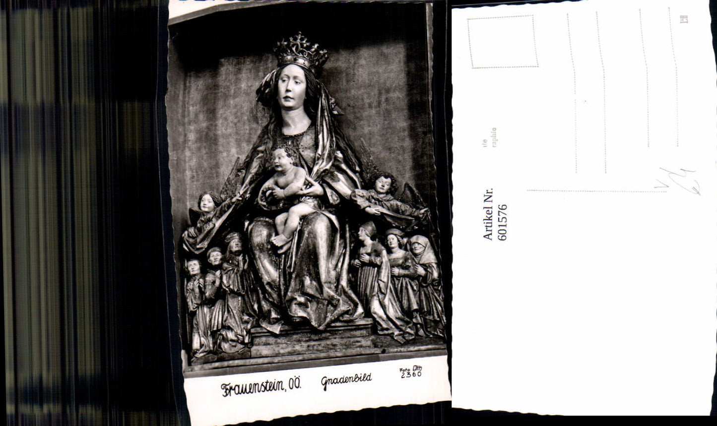 601576,Foto Ak Frauenstein Gnadenbild pub Foto Oth 2360