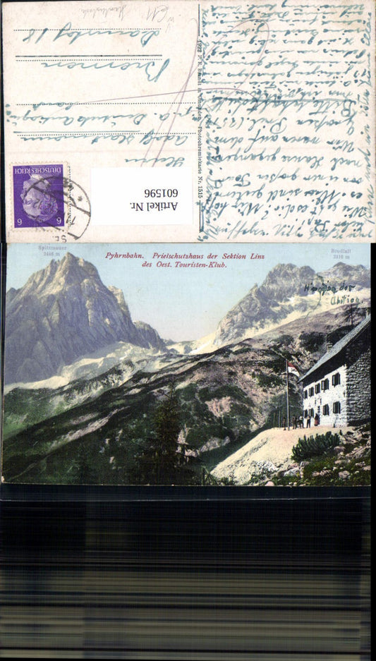 601596,Pyhrnbahn Prielschutzhaus Hinterstoder pub F. E. Brandt 1515
