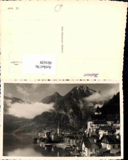 601639,Foto Ak Hallstatt Ansicht