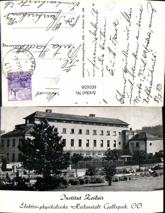 601656,Foto Ak Gallspach Institut Zeileis Kur