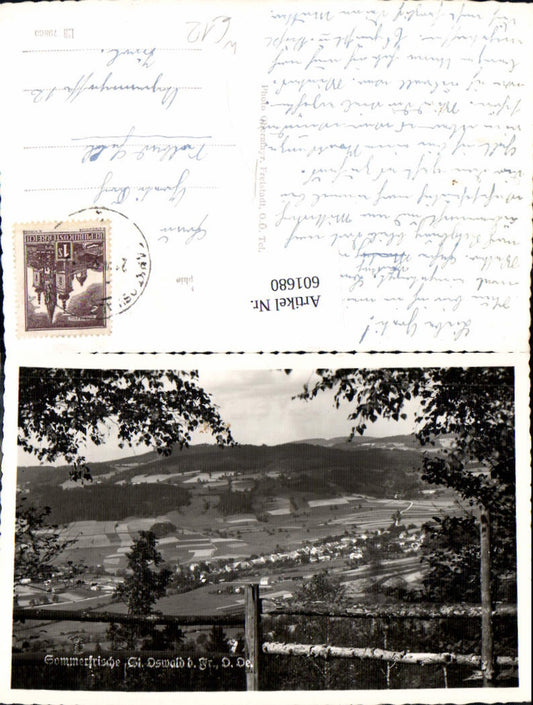 601680,Foto Ak St Oswald b. Freistadt Totale