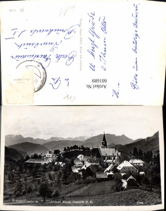 601689,Foto Ak Maria Neustift Wallfahrtskirche