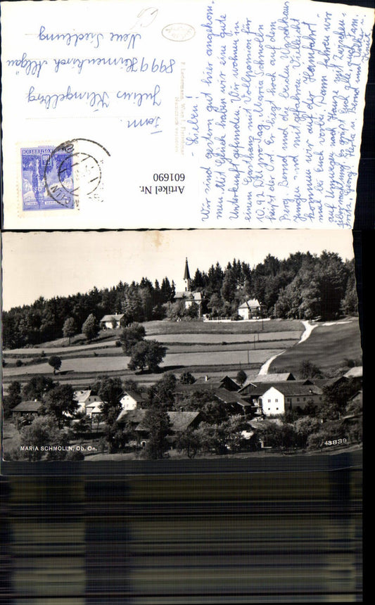 601690,Foto Ak Maria Schmolln Kirche