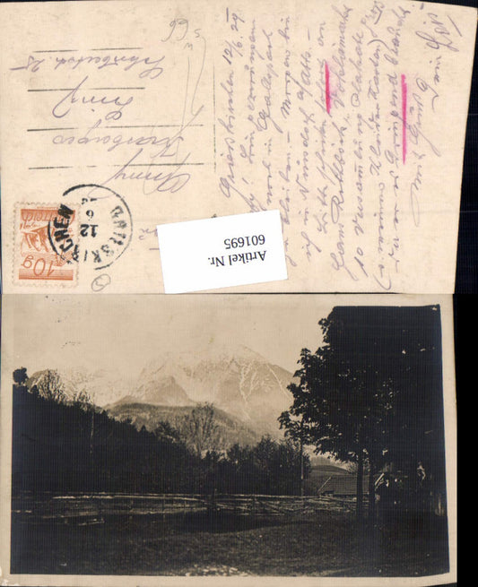 601695,Ansicht b. Grieskirchen Stempel