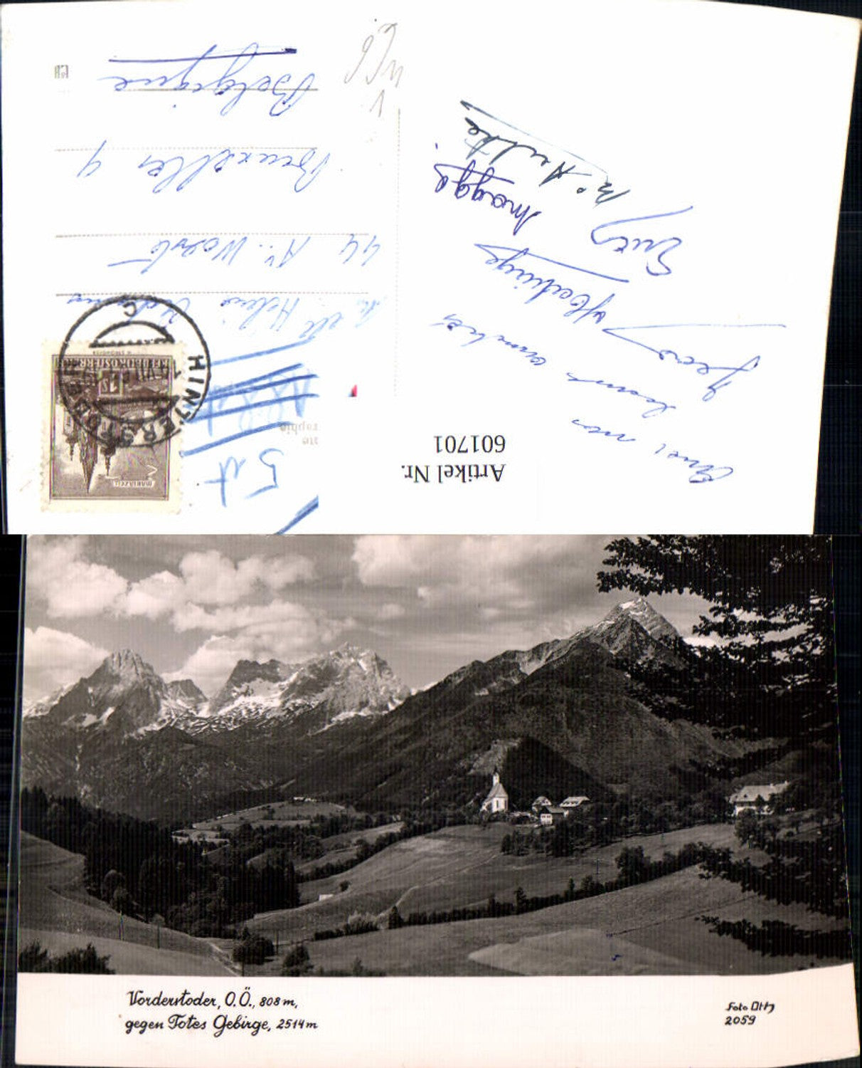 601701,Foto Ak Vorderstoder geg. Totes Gebirge pub Foto Oth 2059