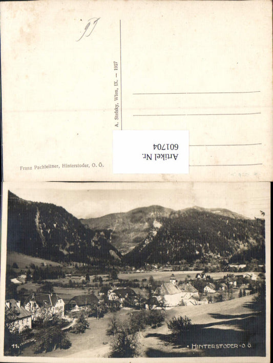601704,Foto Ak Hinterstoder Totale