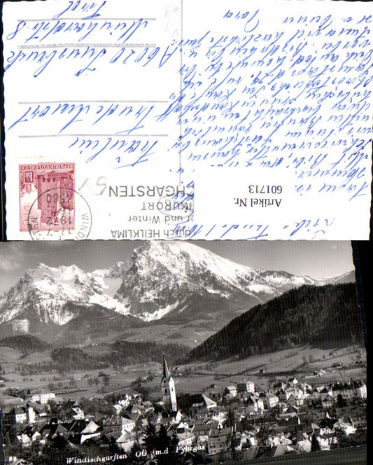 601713,Foto Ak Windischgarsten m. d. Pyhrgas pub Foto Oth 2475
