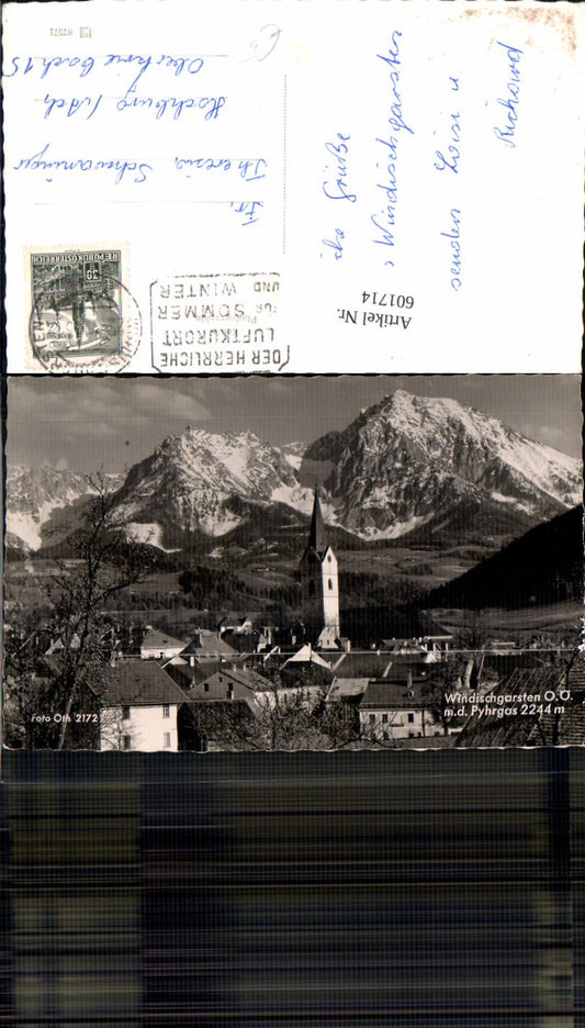 601714,Foto Ak Windischgarsten m. d. Pyhrgas pub Foto Oth 2172