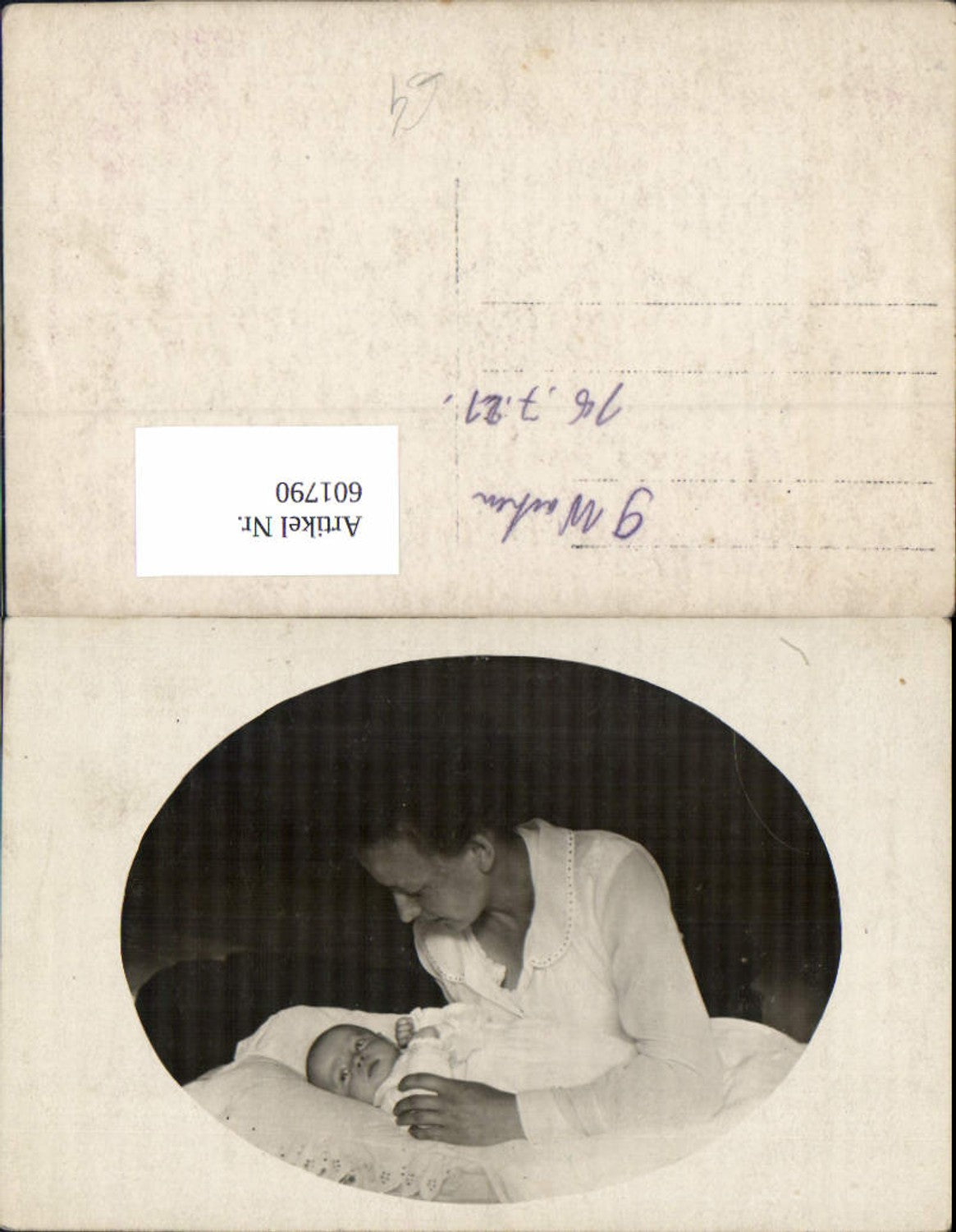 601790,Foto Ak Frau als Mutter Kind Baby Kleinkind Passepartout