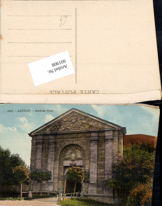 601908,Landau in der Pfalz Ancienne Porte