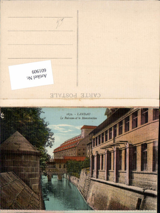 601909,Landau in der Pfalz Ruisseau et la Manutention