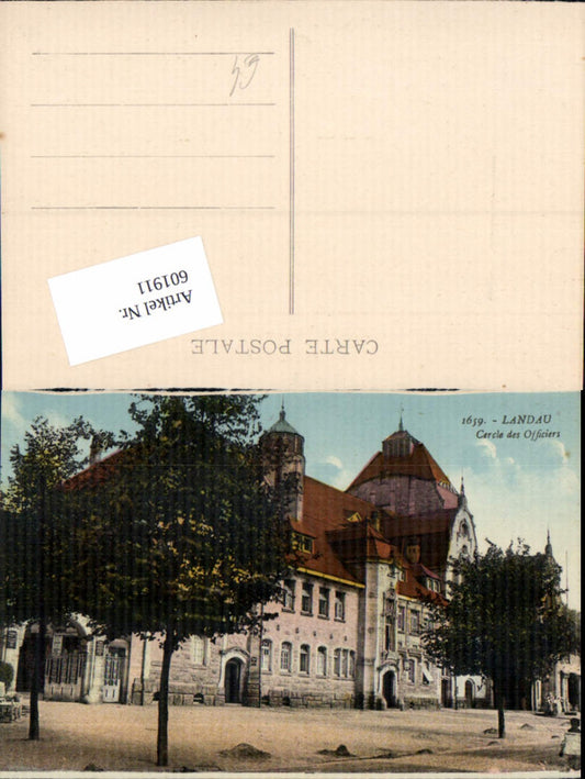 601911,Landau in der Pfalz Cercle des Officiers