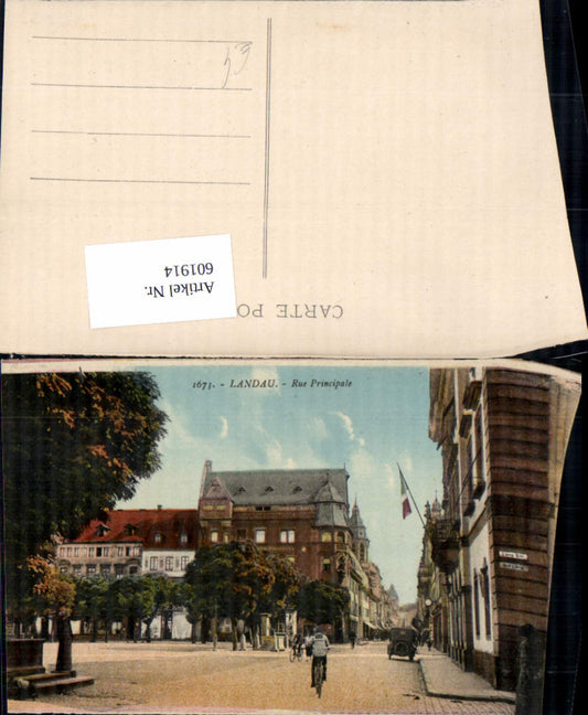 601914,Landau in der Pfalz Rue Principale Straßenansicht