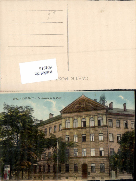 601916,Landau in der Pfalz Bureau de la Place