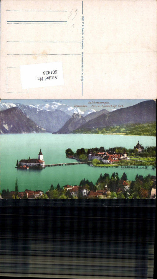 601938,Gmunden am Traunsee Schloss Orth Ort pub Brandt 1350