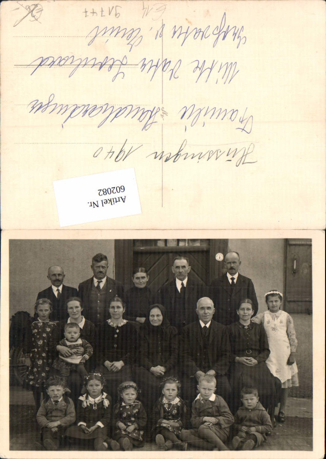 602082,Foto-AK Hüssingen Westheim Fam. Standhardinger LK Weißenburg-Gunzenhausen