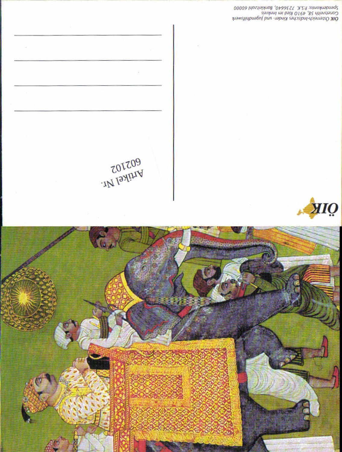602102,ÖIK aus Ried im Innkreis Indien Österreich indisches Kinder Jugendhilfswerk