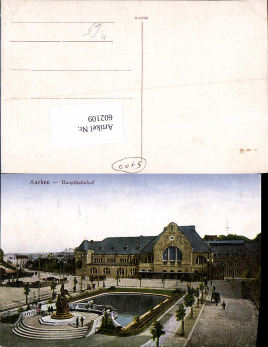 602109,Aachen Hauptbahnhof Bahnhof
