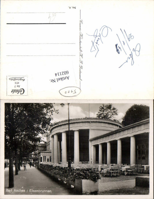 602114,Aachen Elisenbrunnen