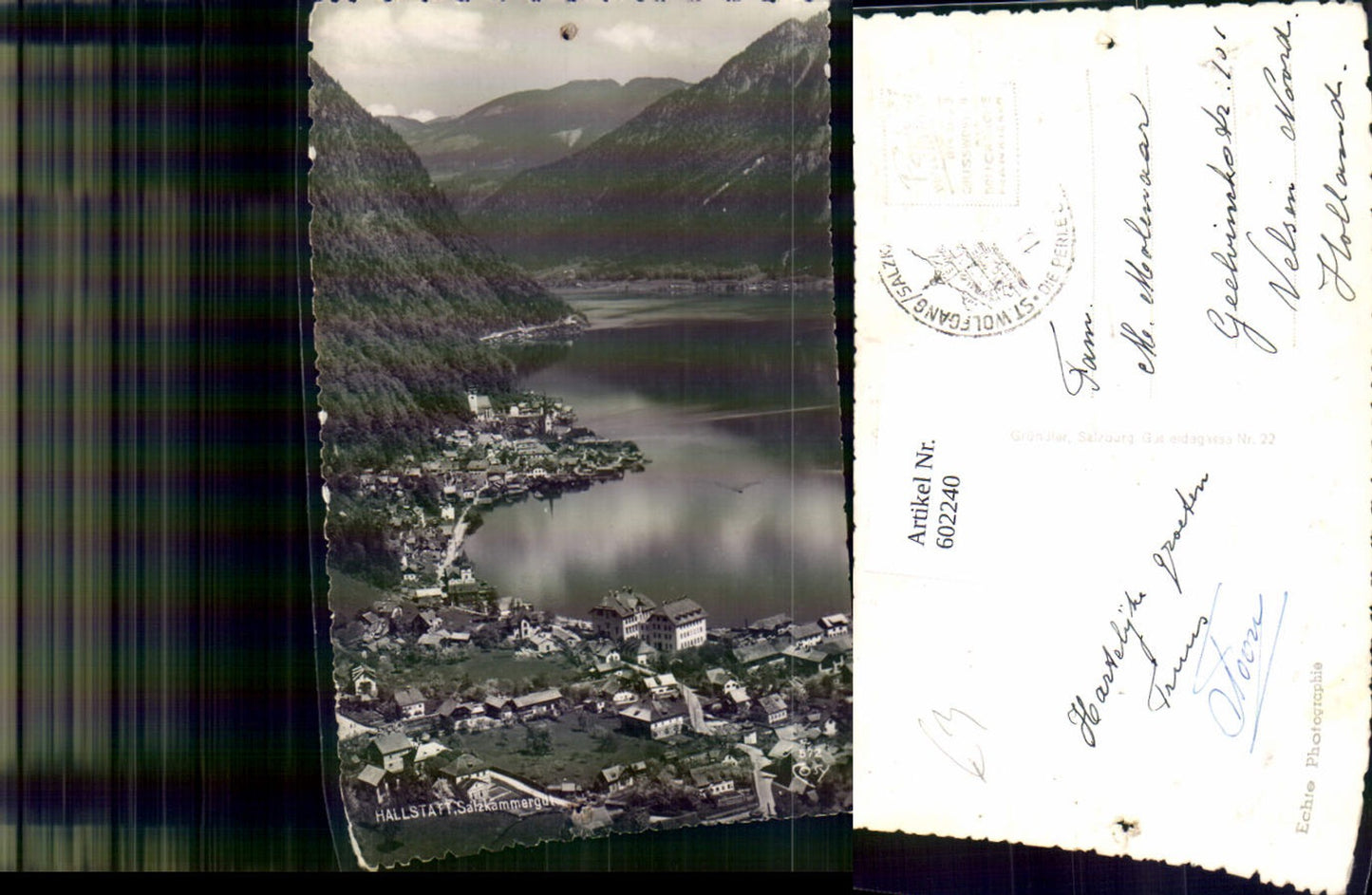 602240,Foto Ak Hallstatt Totale pub Cosy 572