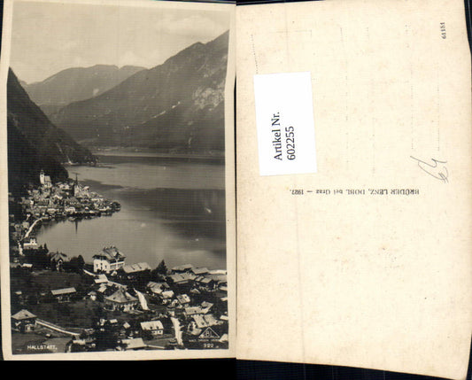 602255,Foto Ak Hallstatt Ansicht
