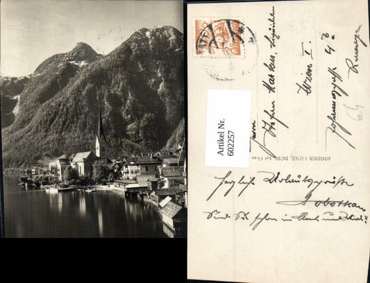 602257,Foto Ak Hallstatt Ansicht