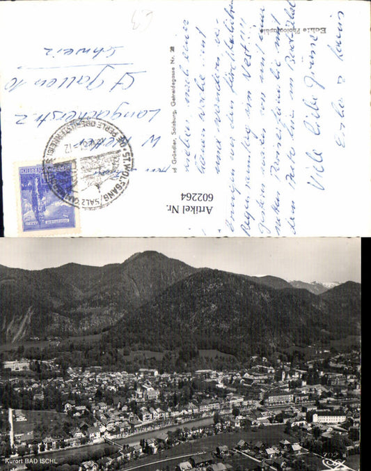 602264,Foto Ak Bad Ischl Totale