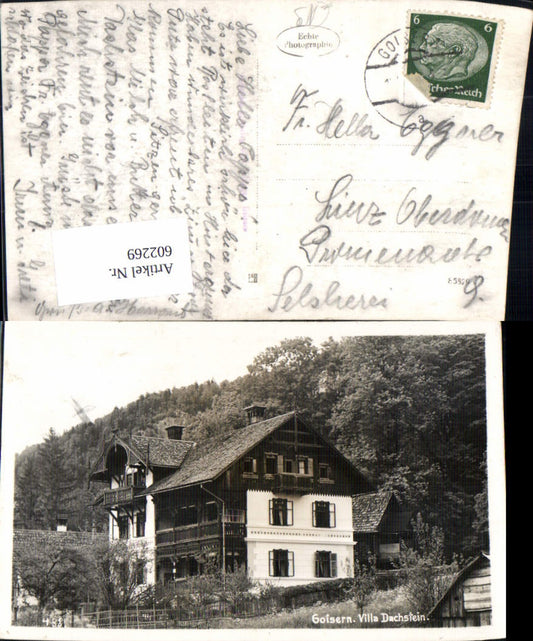 602269,Foto Ak Bad Goisern Villa Dachstein