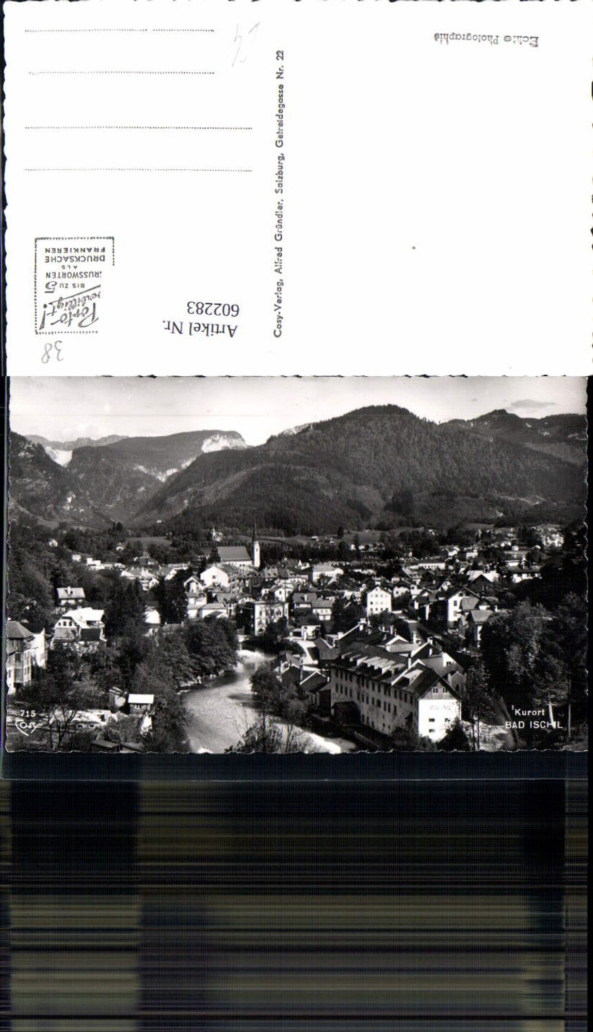 602283,Foto Ak Bad Ischl Ansicht pub Cosy 715