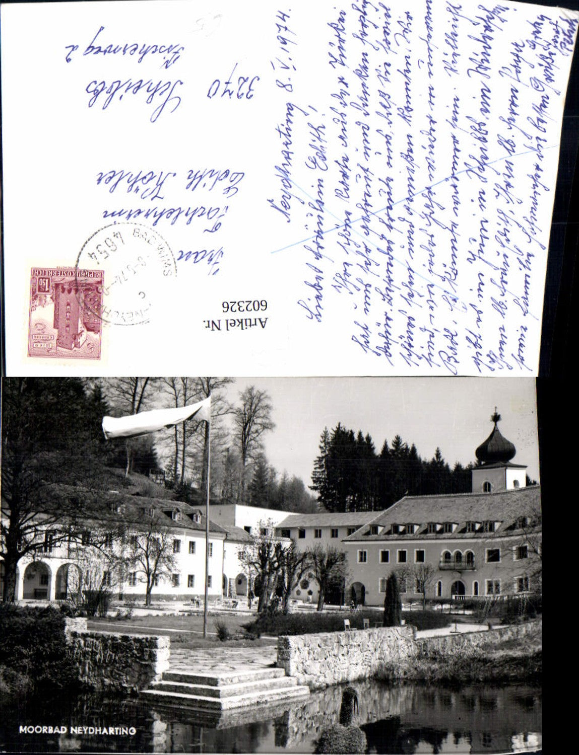 602326,Foto Ak Moorbad Neydharting Bad Wimsbach-Neydharting