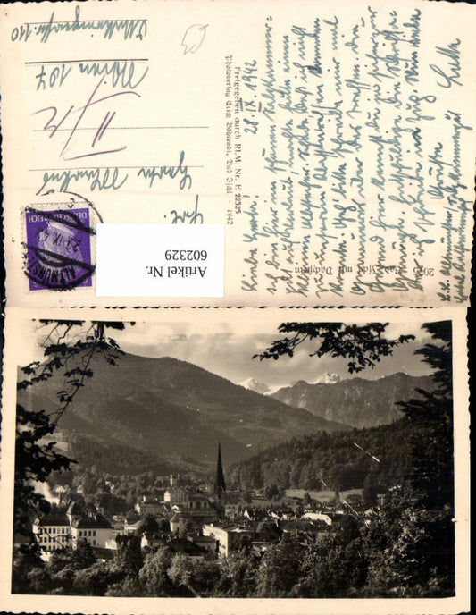 602329,Foto Ak Bad Ischl m. Dachstein Ansicht