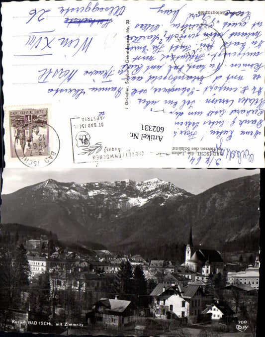 602331,Foto Ak Bad Ischl m. Zimmnitz