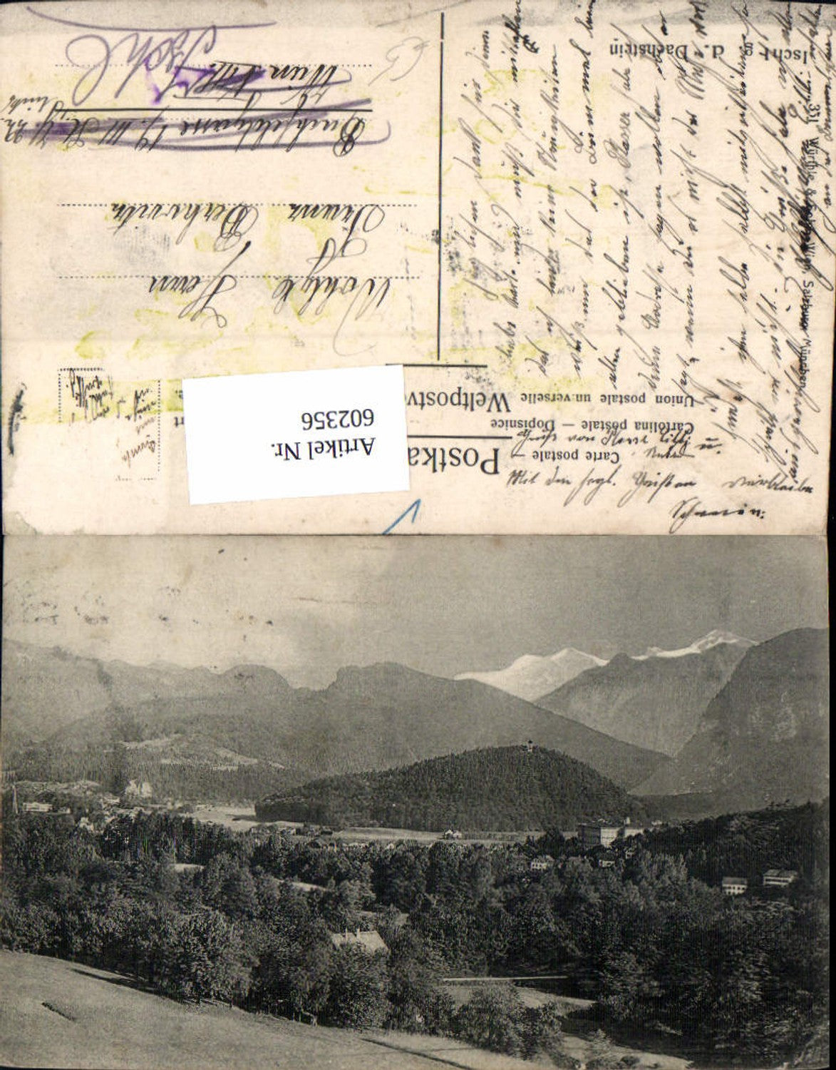 602356,Bad Ischl g. d. Dachstein