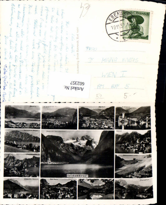 602357,Mehrbild Ak Salzkammergut Bad Ischl Hallstatt