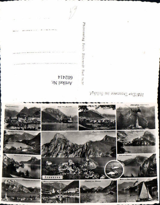 602414,Mehrbild Ak Traunsee Schloss Orth Schiff Dampfer Traunkirchen