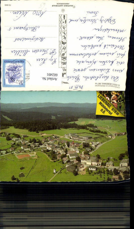 602491,Luftbild Liebenau Mühlviertel pub Alpine Luftbild 73945