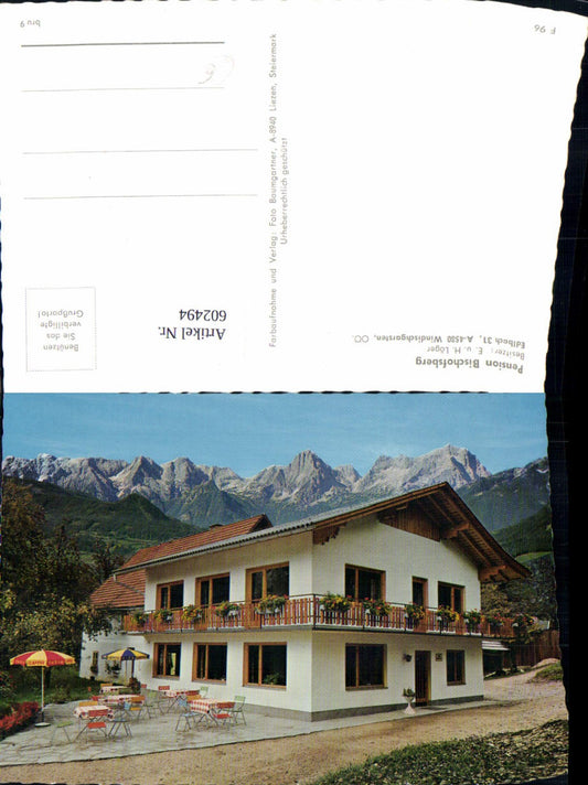 602494,Windischgarsten Pension Bischofsberg Fam. Löger