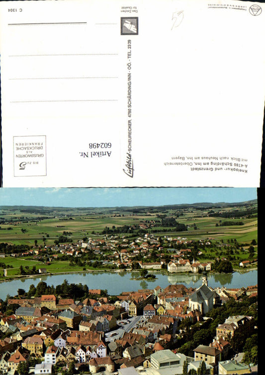 602498,Schärding a. Inn m. Blick n. Neuhaus a. Inn Bayern