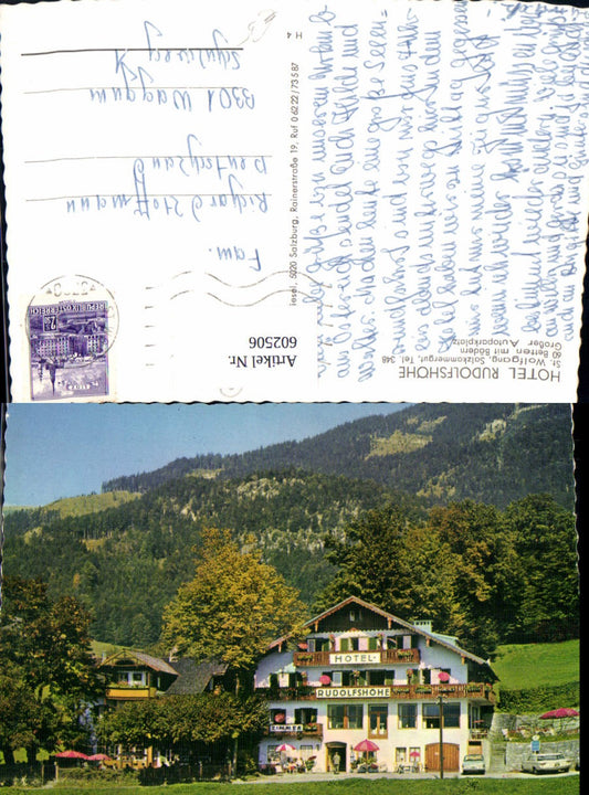 602506,St Wolfgang i. Salzkammergut Hotel Rudolfshöhe