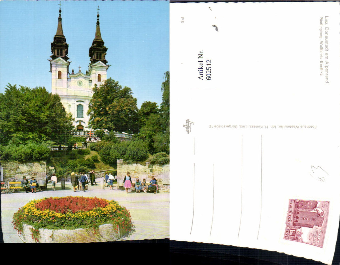 602512,Linz Pöstlingberg Wallfahrts-Basilika