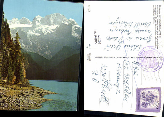 602521,Gosausee m. Dachstein Gosau
