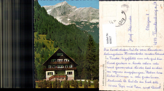 603617,Hinterstoder Landeserholungsheim m. d. Gr. Priel