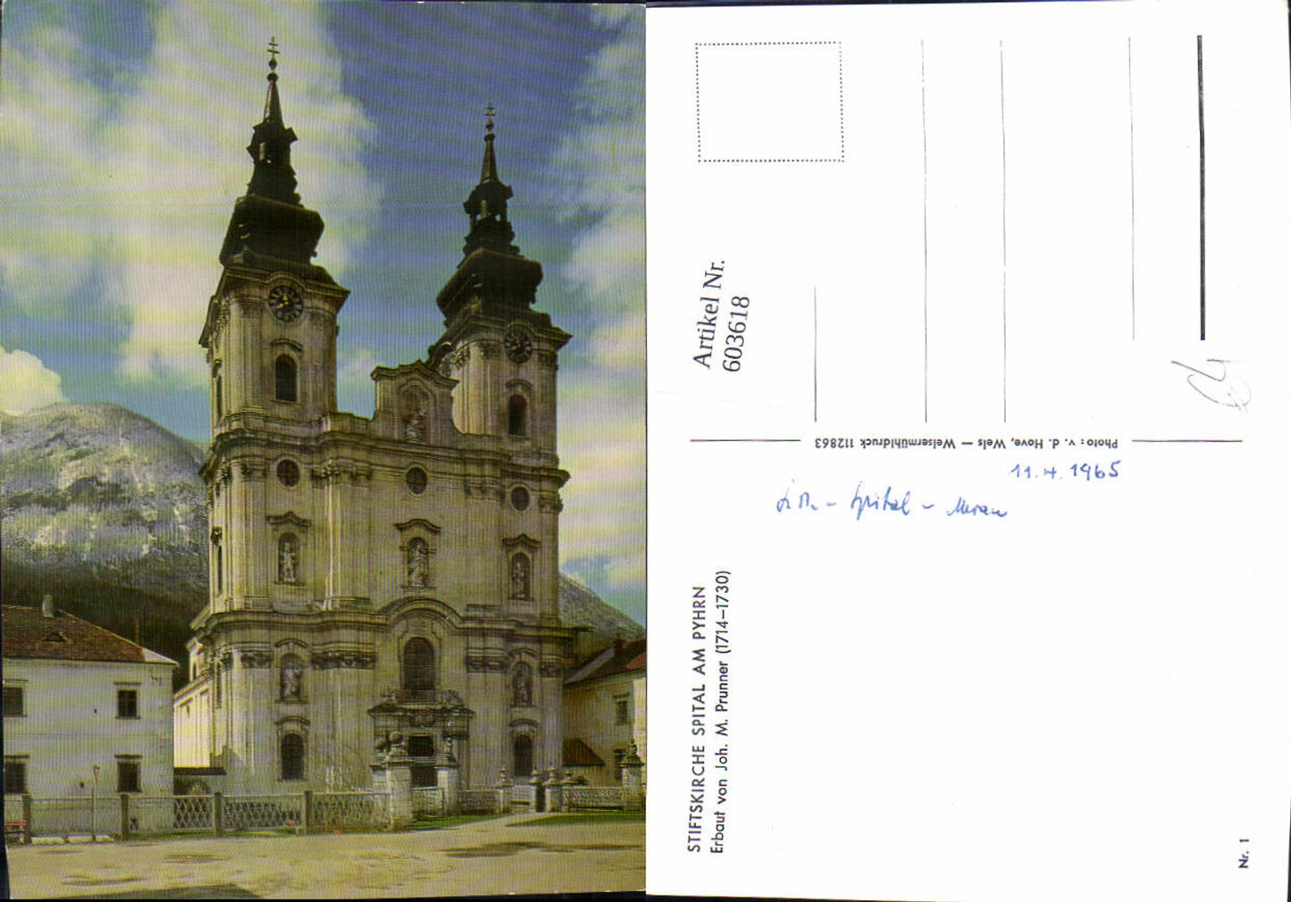 603618,Stiftskirche Spital a. Pyhrn Kirche