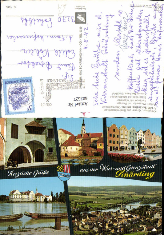 603627,Mehrbild Ak Schärding a. Inn Wassertor Innlände Silberzeile