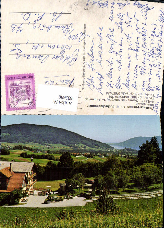 603698,St Georgen i. Attergau Gasthaus Pension Buchschachermair