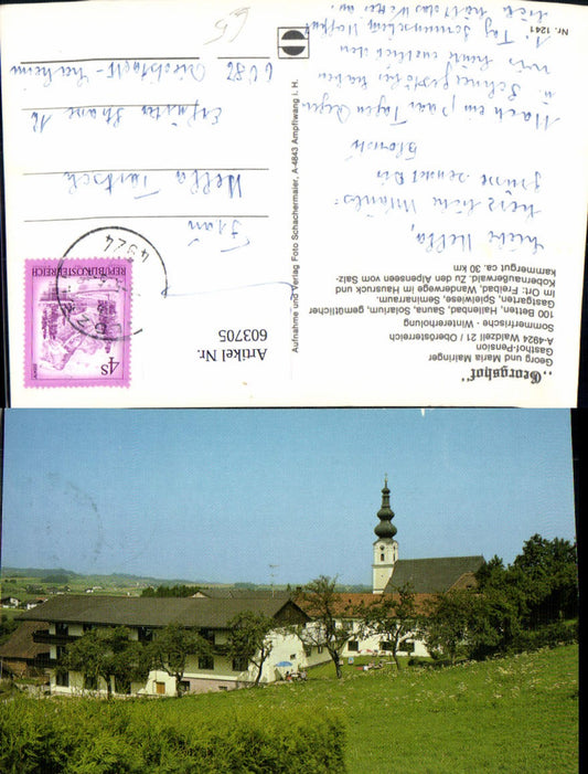 603705,Waldzell Georgshof Gasthof Pension m. Kirche
