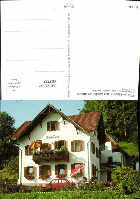 603723,Nußdorf a. Attersee Villa Wald-Rose